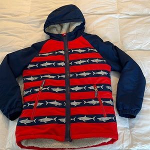 Mini Boden Shark Jacket/Coat - Size 11-12Y